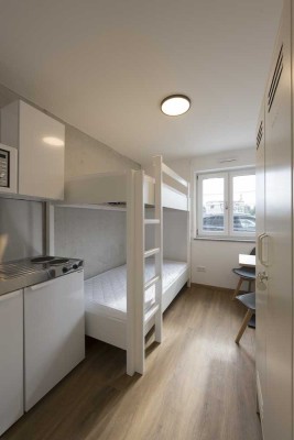 Möblierte 1-Zimmerwohnung in modernem Neubau