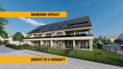 3- ZKB Neubauwohnung Südwest mit Balkon im 1. Obergeschoss. Baubeginn erfolgt!