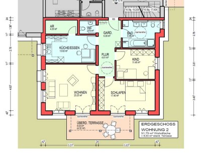 3-Zi, 96m2, EG, Gartenanteil, Otterfing, Nähe S-Bahn
