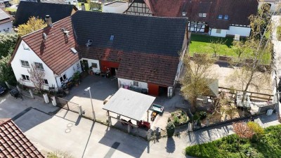 Charmantes Sanierungsobjekt mit Stall & Koppel – vielseitiges Anwesen in Rheinau