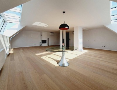 Luxuriöse DG-Wohnung in 1030, Erstbezug, Balkon, 4 Zimmer