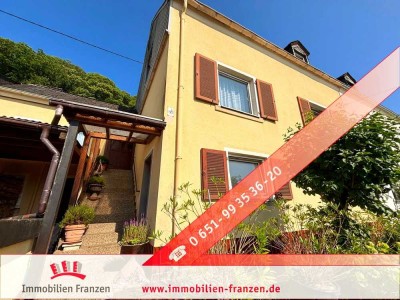 Idyllisch wohnen in Trier-Ehrang: Großes Haus mit Traumgarten, Terrasse, Einliegerwohnung, Garage &