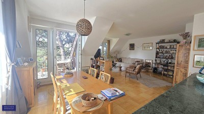 Dachterrassenmaisonette mit fantastischem Blick beim Türkenschanzpark!