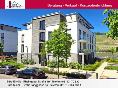 **Erste Reihe in Bingen am Rhein** 3 Neuwertige Luxus-Wohnungen mit Rhein- und Weinbergblick