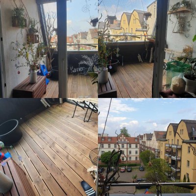 Freundliche 2,5-Zimmer-Maisonette-Wohnung mit Balkon in Magdeburg