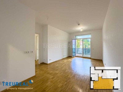 Kompakt & stilvoll: 2-Zimmer-Neubauwohnung mit Balkon in bester Lage