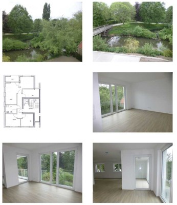 Exklusive 4-Zimmer-Wohnung für ein Pärchen mit Loggia in Toplage von Rheda-Wiedenbrück