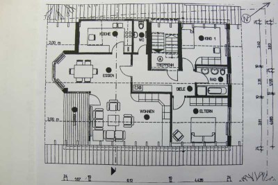 Helle 3-Zimmer Dachgeschosswohnung in Mössingen