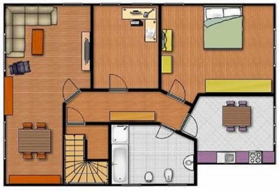 Gepflegte, helle 3-Zimmer-Wohnung in ruhiger Lage für Singles oder Paare