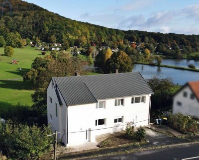 Rarität mit Seeblick - Einfamilienhaus in bester Lage von Hohenroda