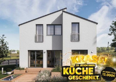 NEUBAU | Für Familien: Modernes Designer Einfamilienhaus mit Grundstück!!