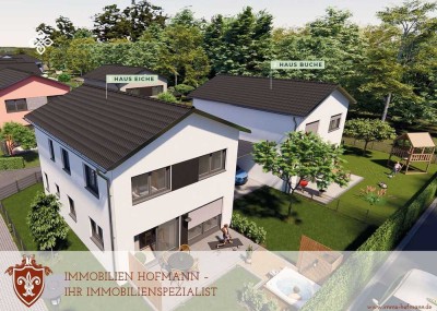 Haus "Eiche"- Design trifft Nachhaltigkeit auf höchstem Niveau. ZINSVERBILLIGT ins Eigenheim !!