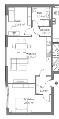 Erstbezug in Steinbach, 3-Zimmer, Seniorengerecht mit Stellplatz