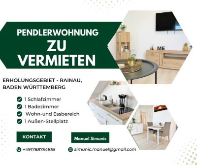 Pendler Wohnung- Wohnen auf Zeit in Rainau