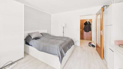 HEGERICH: Kapitalanlage mit Weitblick: vermietete 1-Zimmer-Wohnung mit Balkon in München Perlach