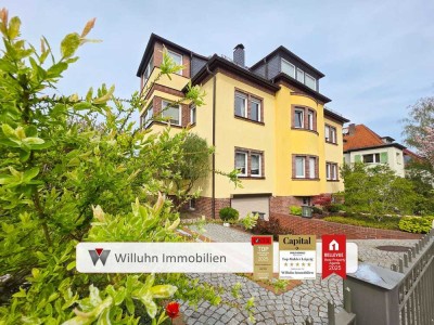 Freistehende Stadtvilla mit Traumgrundstück in Leipzig-Marienbrunn