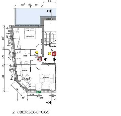 Privat - Lev-Quettingen 2 Zimmer - 2.OG - TOP Geschnitten