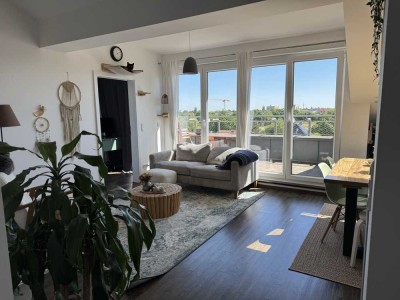 Attraktive 2-Zimmer-Dachterrassenwohnung  in  München-Pasing