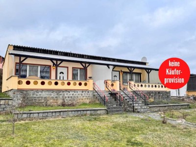 HORN IMMOBILIEN ++ Zwei Bungalowhälften, ein Doppelbungalow = ein Preis, in Wustrow am Tollensesee