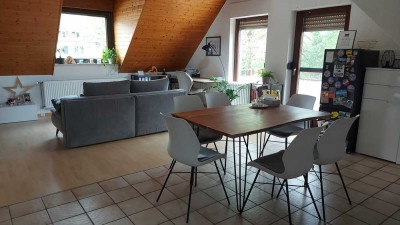 zentrale 51 m² Maisonette-Wohnung mit Balkon in Steinbach/ Baden-Baden