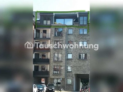Tauschwohnung: Biete Neubau-Penthouse-Maisonette-Wohnung Kiel Zentrum an
