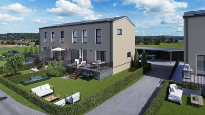 Maisonette-Wohnung mit großen Eckgarten ca.20 min. südlich von Graz!