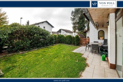 Gemütliche Erdgeschosswohnung  mit moderner Küche und Gartenanteil