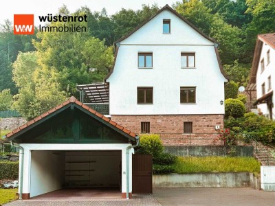 Romantisches Einfamilienhaus in Hirschhorn