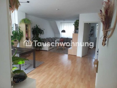 Tauschwohnung: Helle 3-Zi-Wohnung mit Balkon und Stellplatz