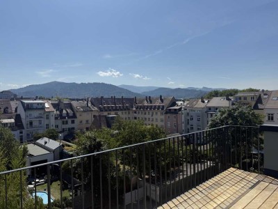 Erstbezug mit Balkon: Stilvolle 4-Raum-Penthouse-Wohnung mit luxuriöser Innenausstattung in Freiburg