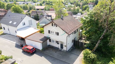 Renovierungsbedürftiges Einfamilienhaus 
mit Weitblick in idyllischer Südhanglage