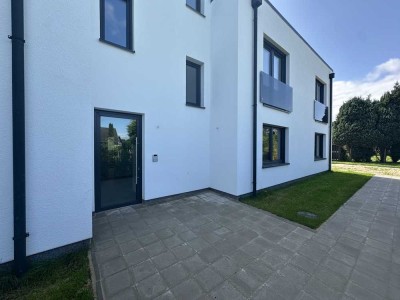 Erstbezug - Neubauwohnung im Obergeschoss mit atemberaubender Dachterrasse in ruhiger Lage