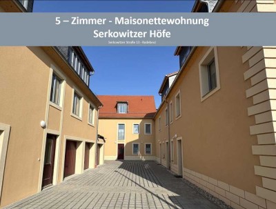 5-Zimmer-Wohnung - Serkowitzer Höfe - Radebeul