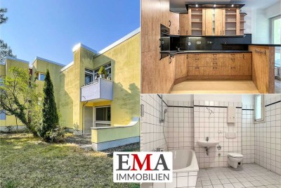 Gut geschnittene Drei-Zimmer-Eigentumswohnung mit drei Terrassen