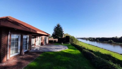 Bungalow in ruhiger Wohnlage mit Weserblick