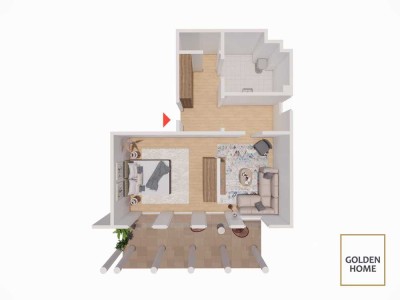 Exklusiver Rückzugsort mit südlicher Terrasse in Berlin-Grunewald