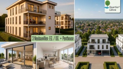 Quartier³ Löhne :::  OG.  mit großem Balkon I Exklusives Wohnen muss nicht teuer sein! :::