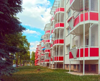 Sanierte 2-Raum-Wohnung mit Badewanne und Einbauküche