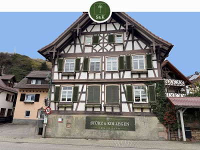 2-Zimmer-Wohnung im Hochparterre eines Fachwerkhauses – mit Potenzial zur individuellen Gestaltung