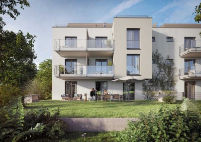 Perfekte 4-Zimmer-Familienwohnung mit Garten, Terrasse, Balkon und TG-Stellplatz
