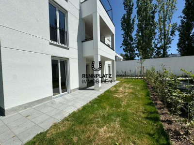 Neubau. Exklusive 3-Zimmer-Wohnung mit Süd-Terrasse und Garten in Regensburg-West.