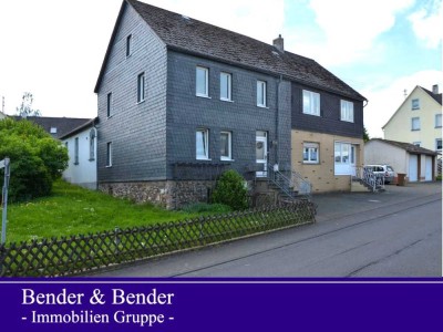 Sehr gepflegtes Wohnhaus mit Garten und Fernblick in Ortsrandlage - nahe Daaden!