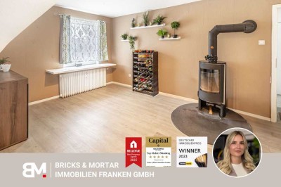 122 m² | 4 Zimmer | Kamin | Einbauküche | Tageslichtbad