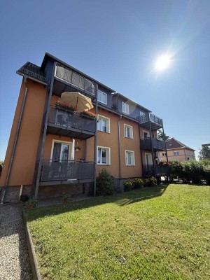 3-Zi.- Maisonette-Wohnung mit Süd-Balkon und Parkett in Brockwitz