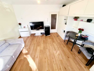 Möblierte und renovierte 1-Zimmer-Wohnung direkt am Kurpark von Bad Rappenau