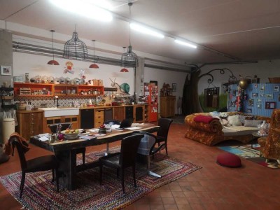 Loft- Künstler-Wohnung in Ochsenhauen, 150qm EG