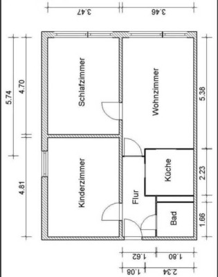 Helle 3-Zimmer Wohnung im 1. OG mit Aufzug in Leipzig Zentrum-Südost
