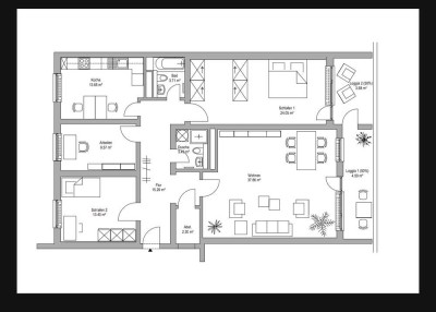 Attraktive 4-Raum-Wohnung in Hürth-Kiebitzweg mit direkter Straßenbahn Anbindung und zentraler Lage