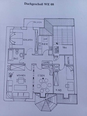 Charmante, zentral gelegene Dachgeschosswohnung vermietet