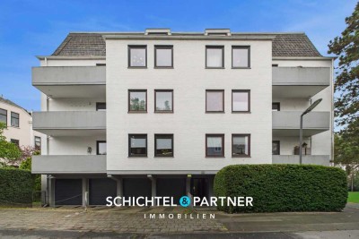 Gete | Frisch renovierte 3,5-Zimmer-Wohnung mit zwei Balkonen und Garage